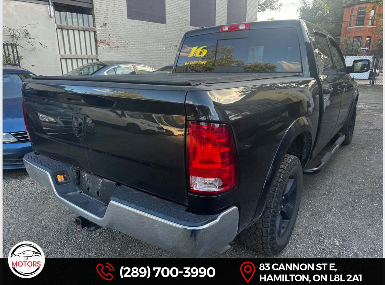 2017 RAM 1500 Outdoorsman 4x4 Crew Cab *NO ACCIDENTS* *Cert  Photo