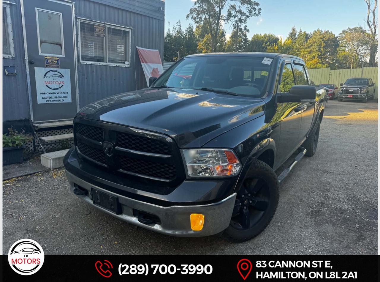 2017 RAM 1500 Outdoorsman 4x4 Crew Cab *NO ACCIDENTS* *Cert  Photo0