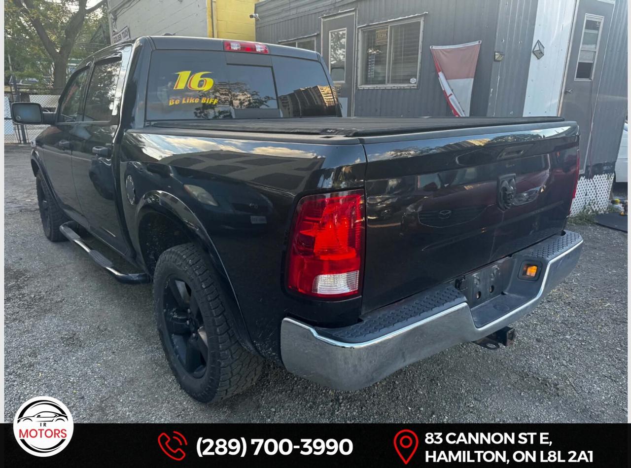 2017 RAM 1500 Outdoorsman 4x4 Crew Cab *NO ACCIDENTS* *Cert  Photo