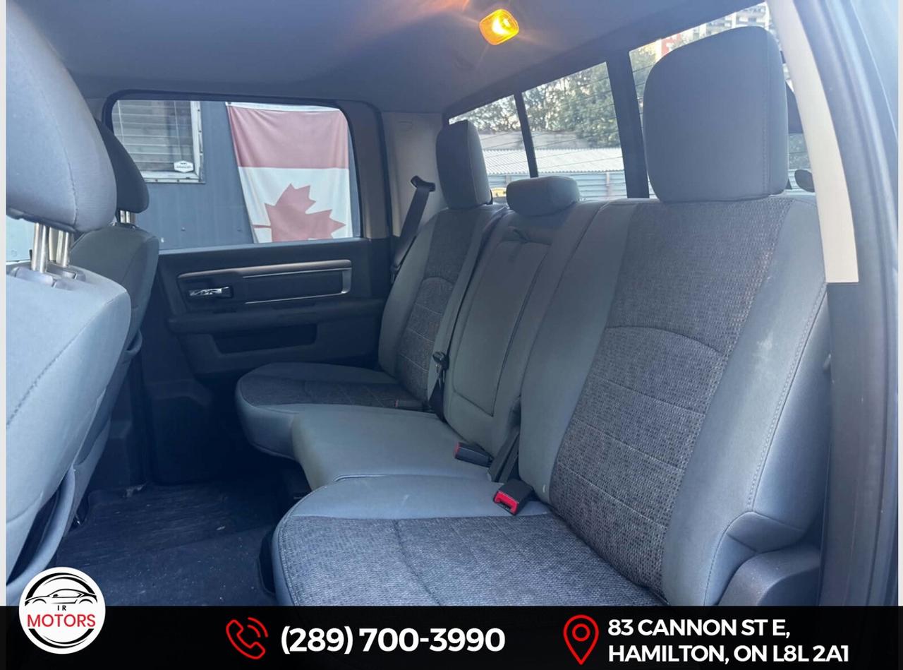 2017 RAM 1500 Outdoorsman 4x4 Crew Cab *NO ACCIDENTS* *Cert  Photo