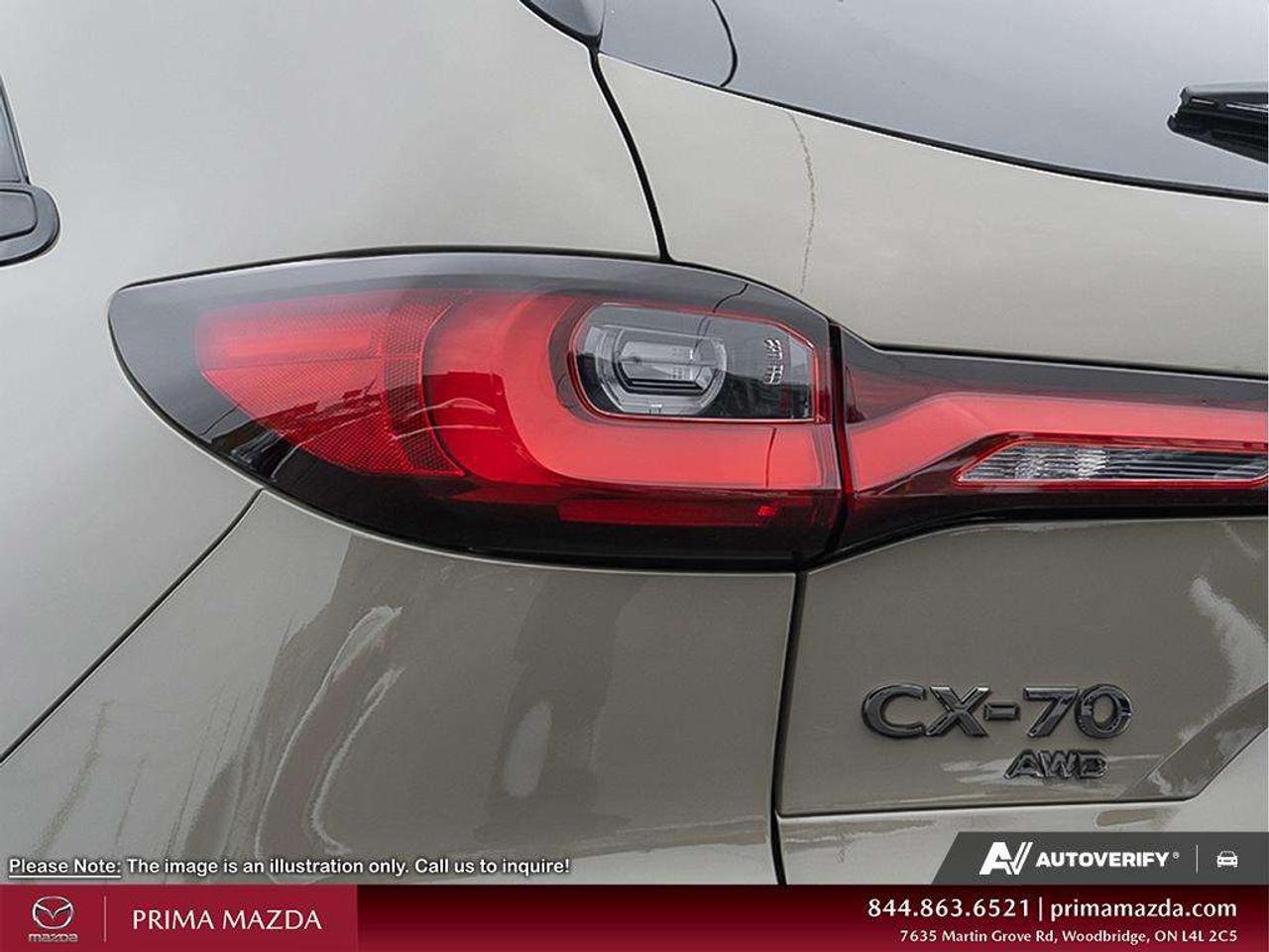 2026 Mazda CX-70 MHEV GT AWD/ DEMO/ CARFAX CLEAN/ LEASING AVAILABLE Photo