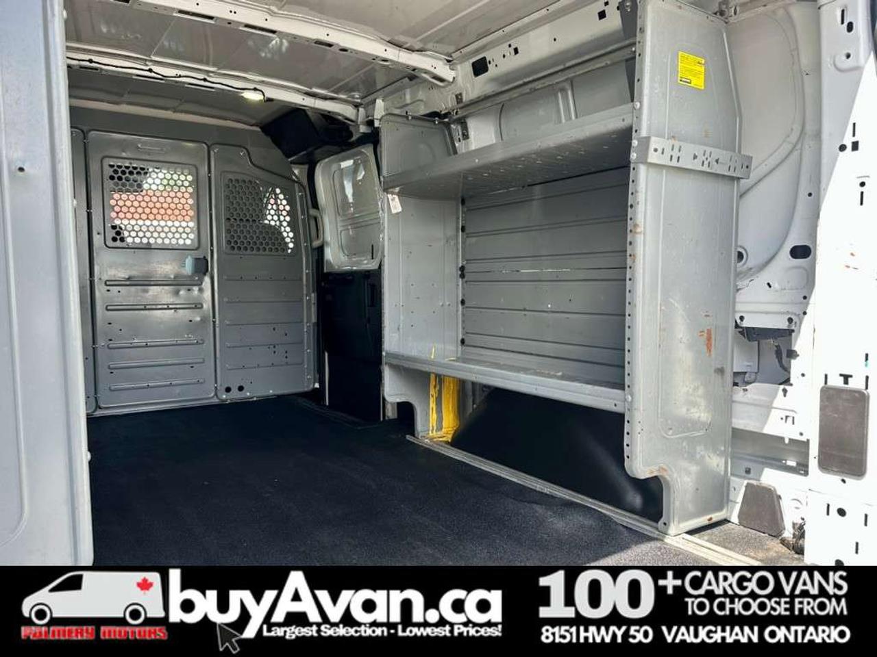 2016 Ford Transit Cargo Low Roof  Racks Divider Shelves *NO EXTRA FEES* Photo
