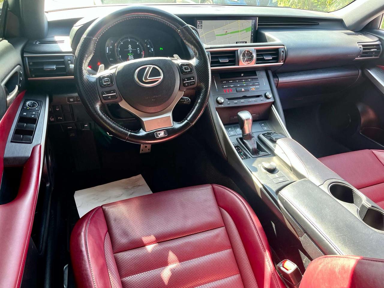 2019 Lexus IS RED INTERIOR F-SPORT CERTIFIED AWD IS 300 Photo