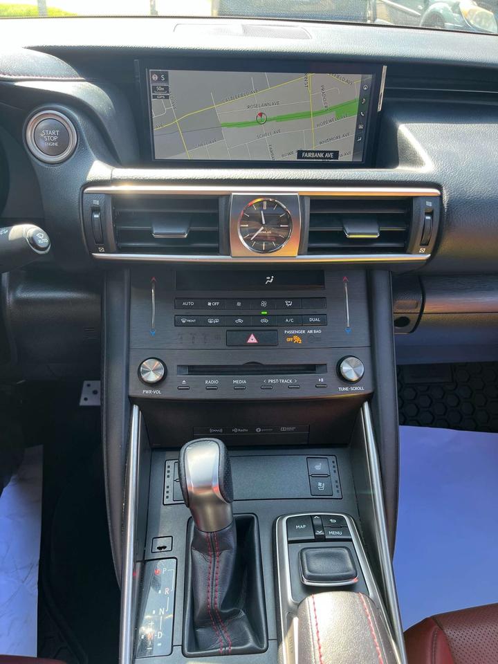 2019 Lexus IS RED INTERIOR F-SPORT CERTIFIED AWD IS 300 Photo