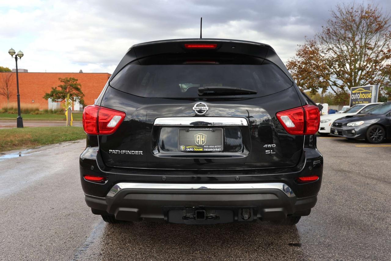 2018 Nissan Pathfinder SL-PREMIUM-4WD-7PASS-R START/NAV/360 CAM/ADAPT CRUISE/BLIS/FCW/LEATHER/H SEATS&STEERING/KEYLESS/BLUETOOTH/PANOROOF Photo4