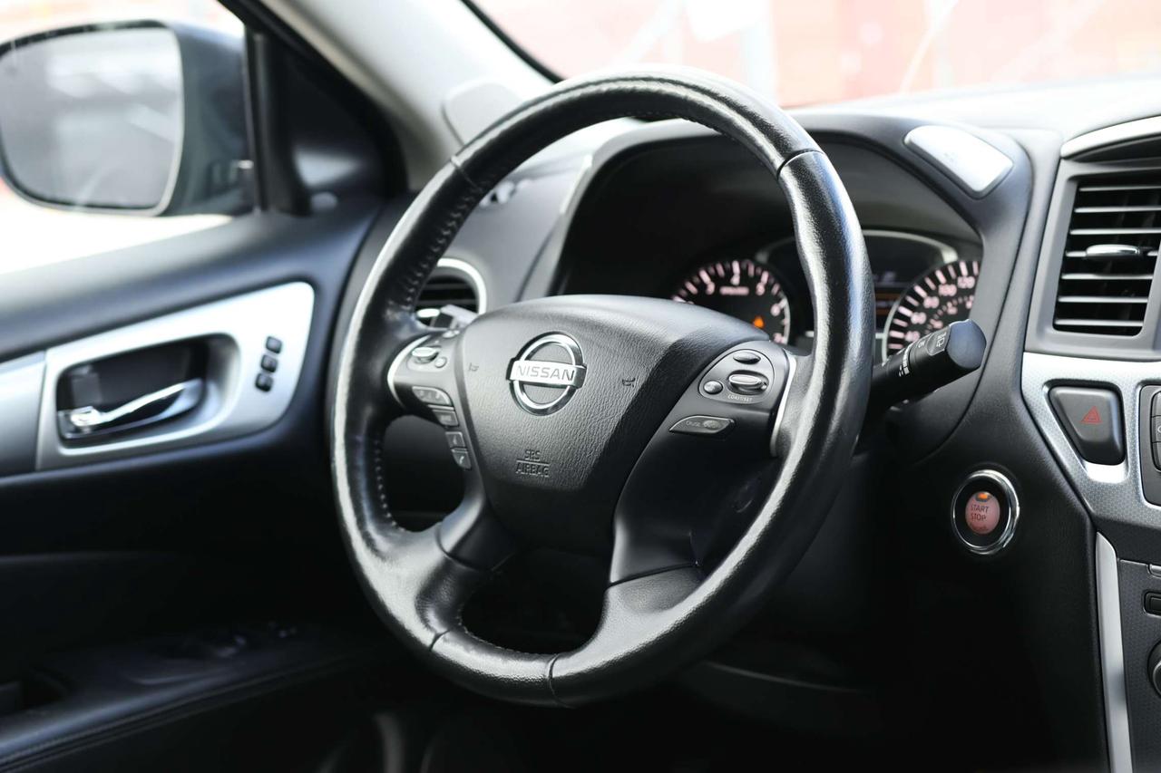 2018 Nissan Pathfinder SL-PREMIUM-4WD-7PASS-R START/NAV/360 CAM/ADAPT CRUISE/BLIS/FCW/LEATHER/H SEATS&STEERING/KEYLESS/BLUETOOTH/PANOROOF Photo
