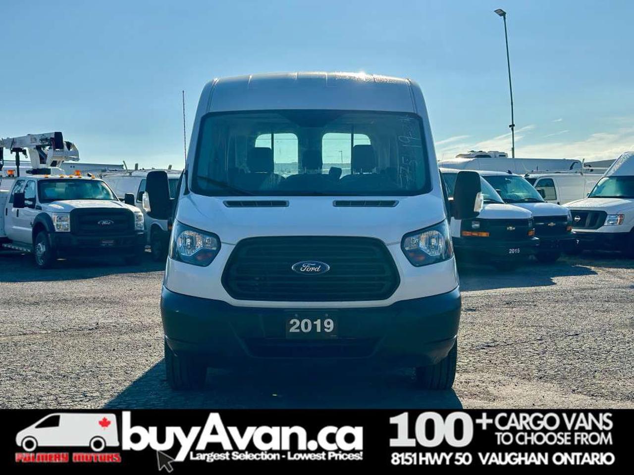 2019 Ford Transit 8 Passenger Van XLT + Divider Photo