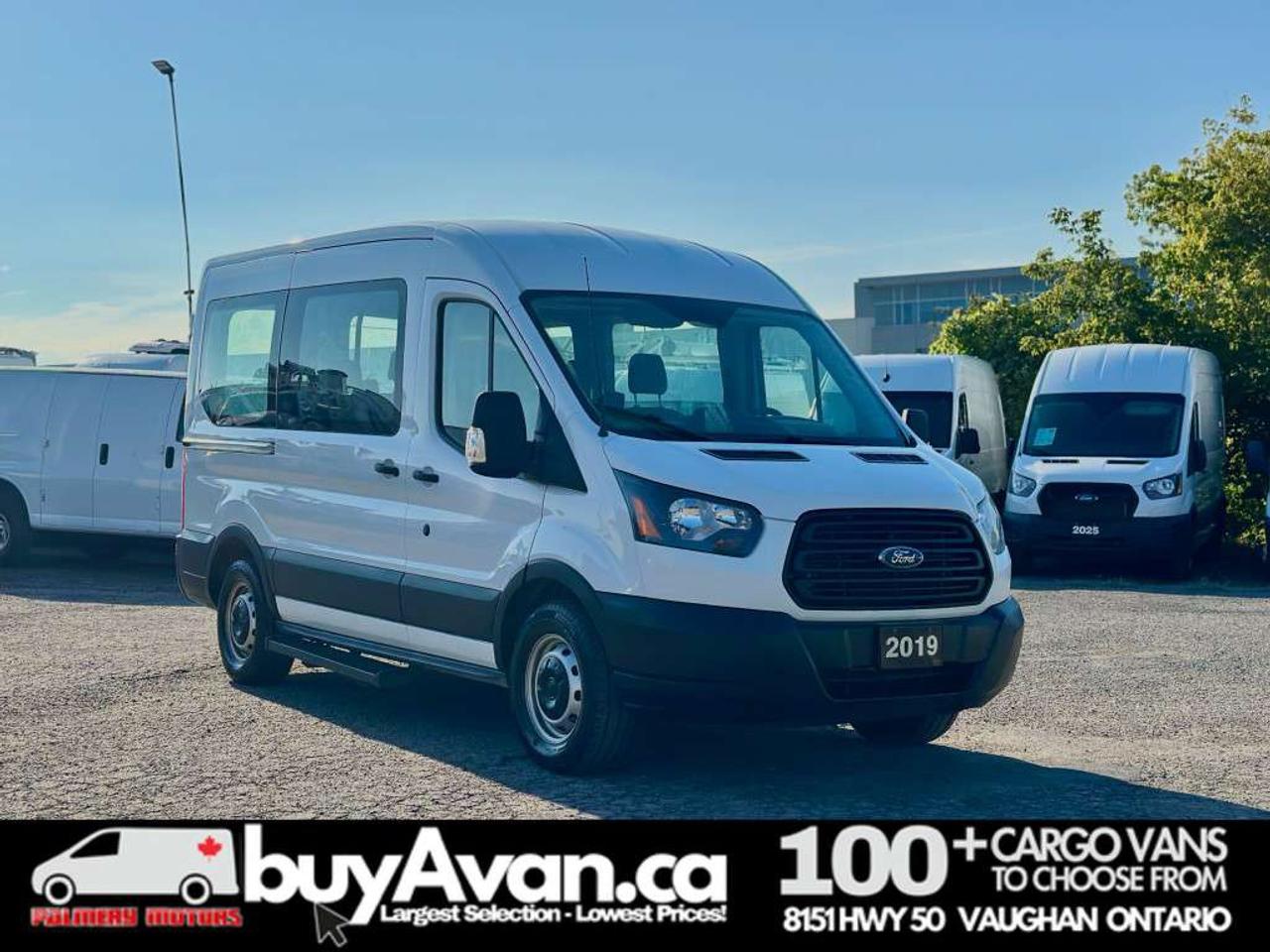 2019 Ford Transit 8 Passenger Van XLT + Divider Photo