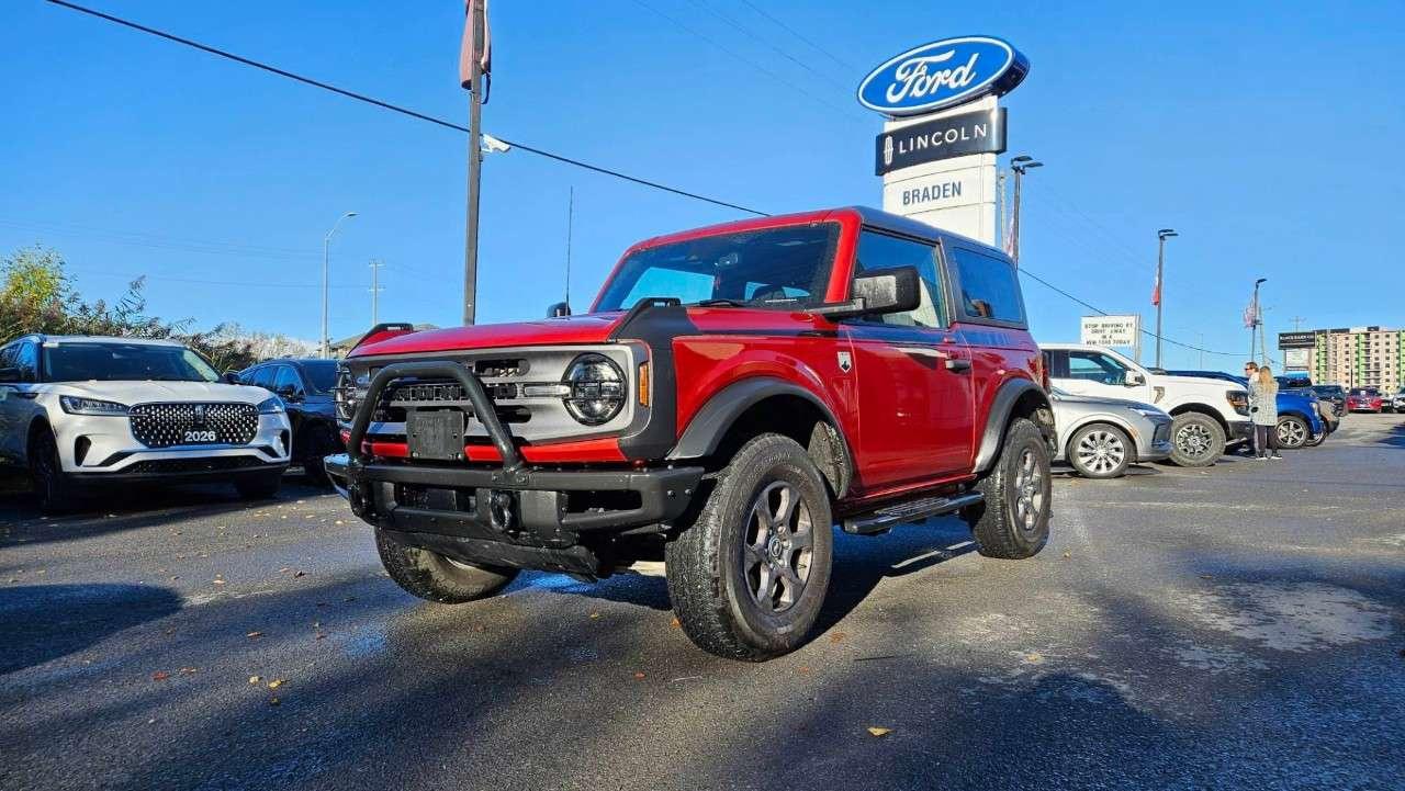 2023 Ford Bronco BIG BEND TOW CAPACITY   HEAVY DUTY FRNT BUMPER Photo0