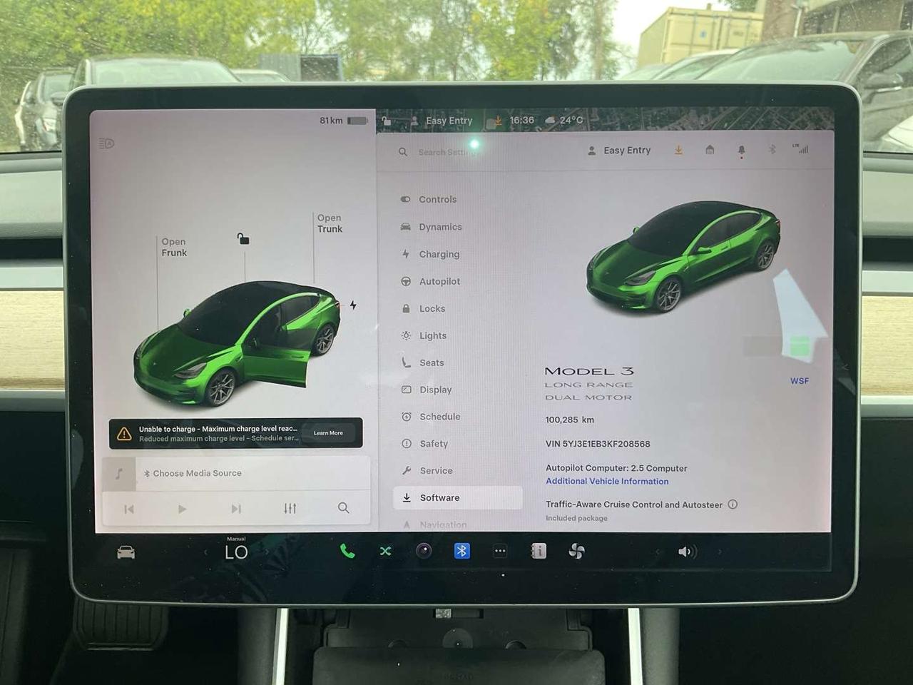 2019 Tesla Model 3 Long Range AWD LEATHER! NAV! CAMERAS! Photo