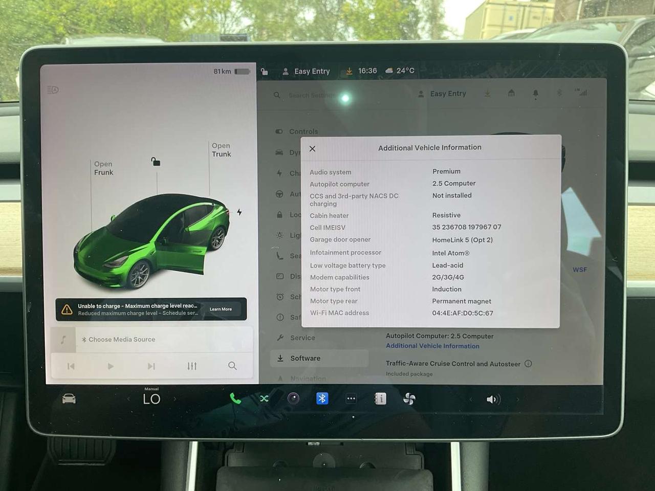 2019 Tesla Model 3 Long Range AWD LEATHER! NAV! CAMERAS! Photo