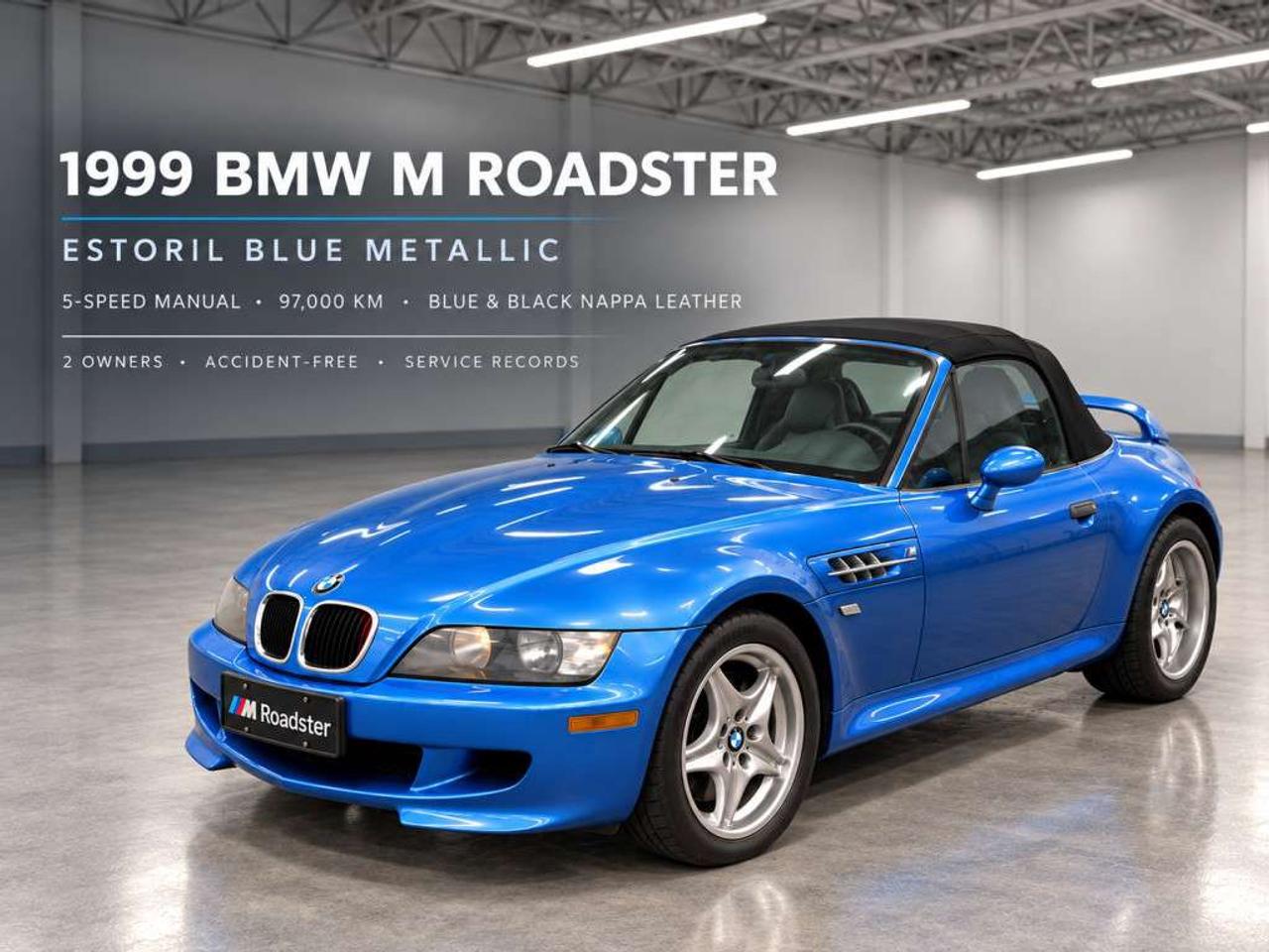 1999 BMW Z3 M Roadster   Manual   S52   All Original Estoril Blue Photo0