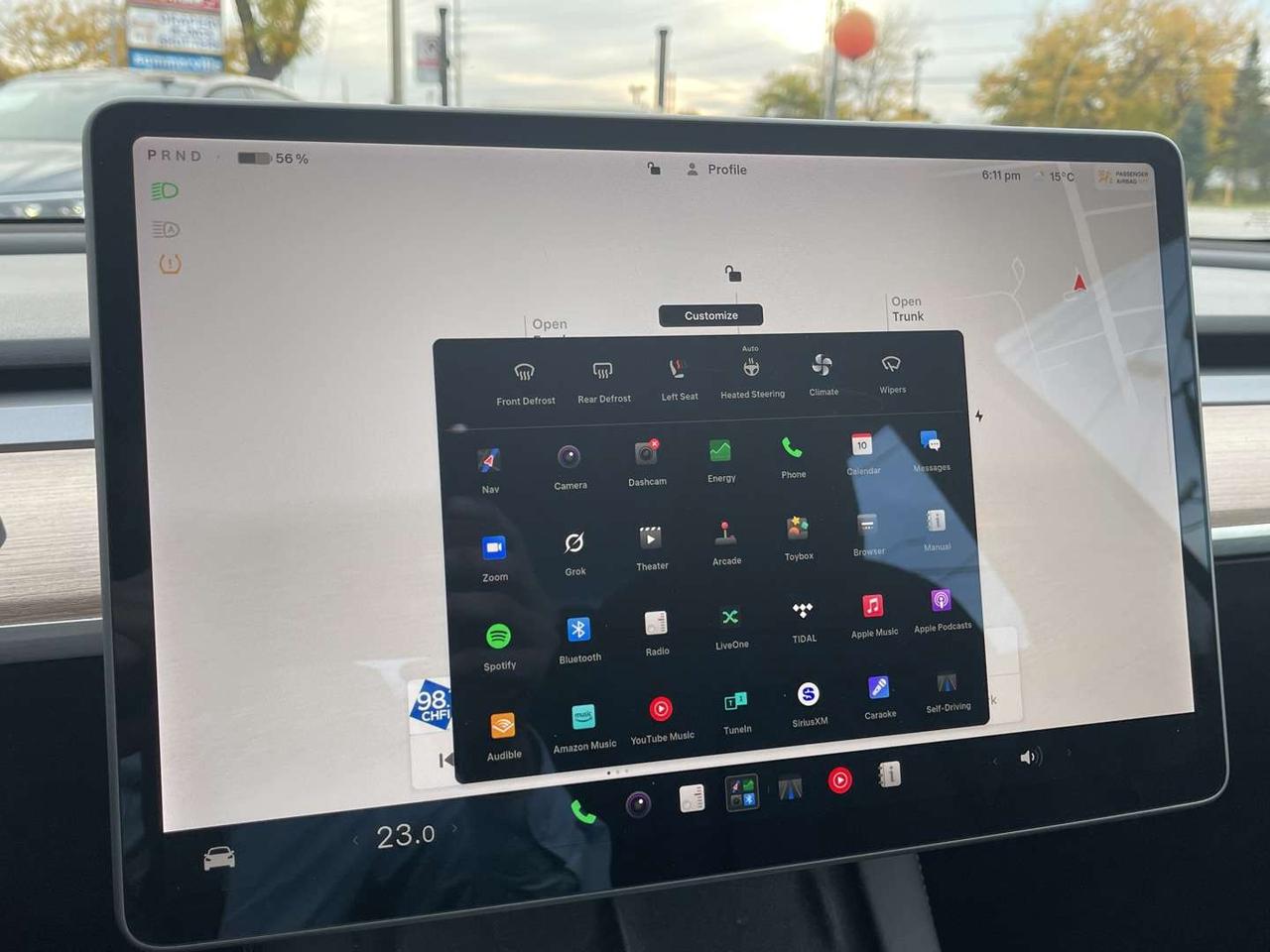2022 Tesla Model 3 SR Plus   Moonroof   Leather   Blind Spot Cam Photo