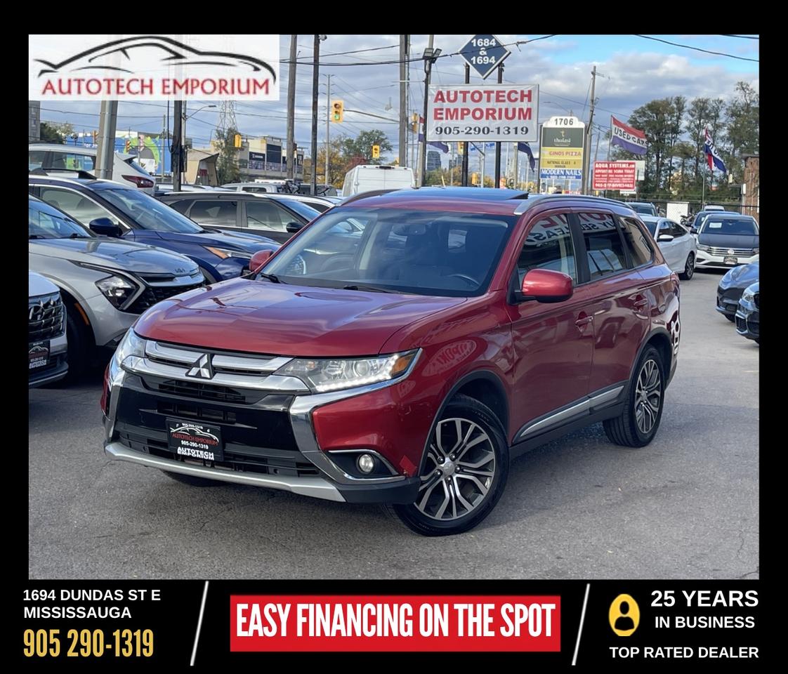 2017 Mitsubishi Outlander ES AWC   7 PASS   Htd Seats   Sunroof   Dual Climate Photo