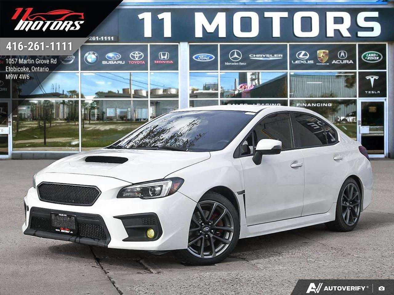2018 Subaru WRX Sport-tech Manual   CERTIFIED Photo0