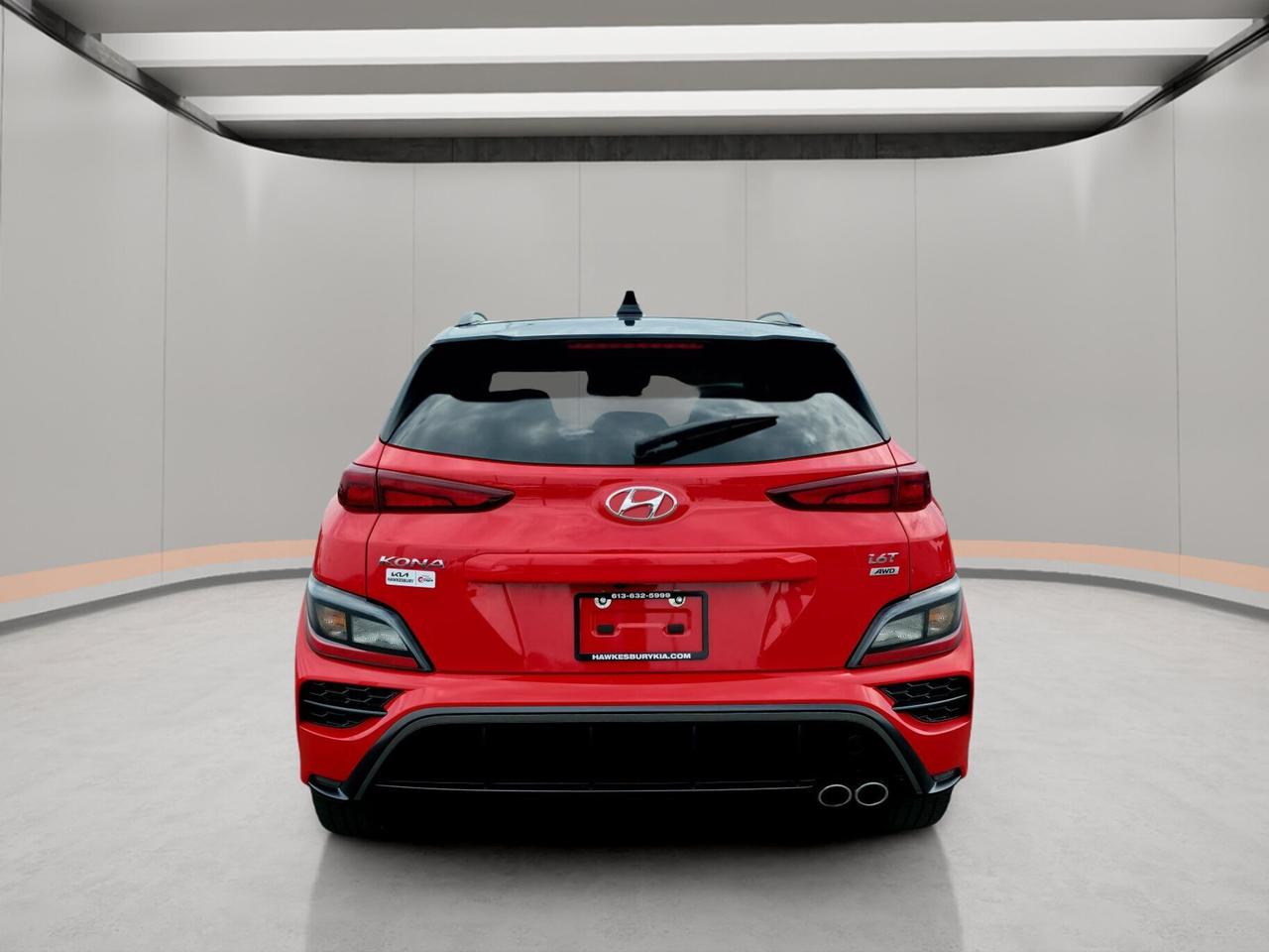 2022 Hyundai KONA 1.6T N Line TI avec toit bicolore Photo