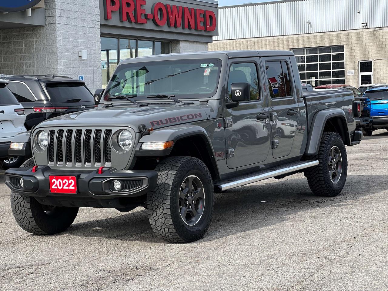 2022 Jeep Gladiator Rubicon w/Leather, Body Colour Hardtop/Fender, Tow Photo