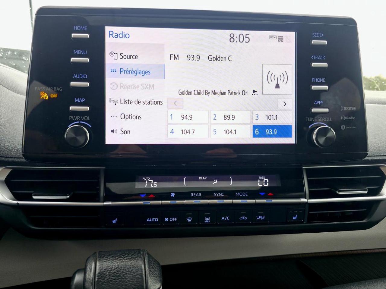 2021 Toyota Sienna XLE TI 7 places Photo