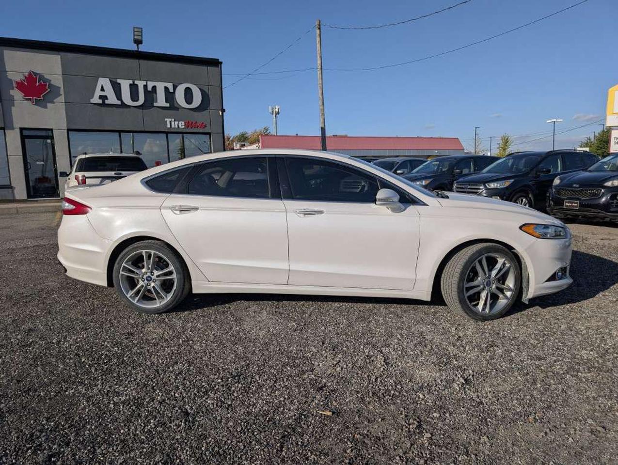 2015 Ford Fusion Titanium AWD NAV LEATHER SUNROOF CAMERA RMT START Photo