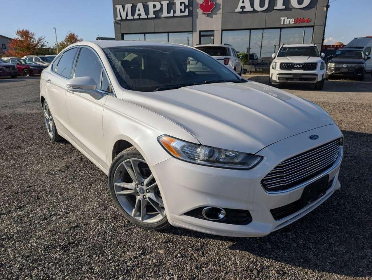 2015 Ford Fusion Titanium AWD NAV LEATHER SUNROOF CAMERA RMT START Photo