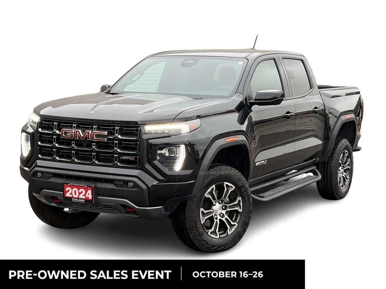 2024 GMC Canyon Crew Cab Short Box 4-Wheel Drive AT4 CERTIFIED PRE Photo0