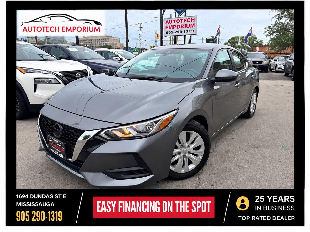 2023 Nissan Sentra S Plus   Blind Spot   Htd Seats   Carplay Photo0