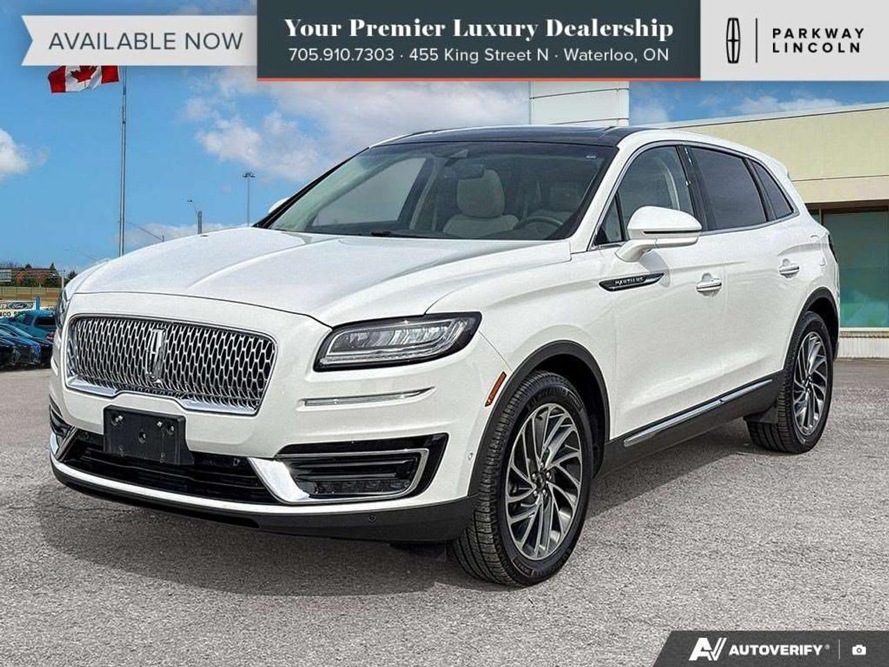 2020 Lincoln Nautilus Reserve   MOONROOF   HTD STEER WHEEL   LTHR Photo
