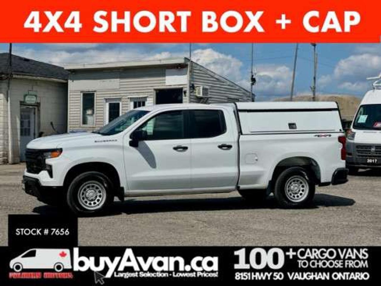 2023 Chevrolet Silverado 1500 Double Cab 4X4 Short Box + CAP *SAFETY COST INCLUDED* Photo