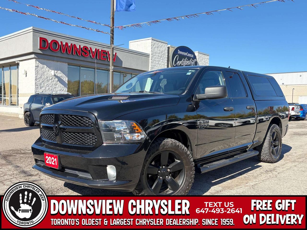 2021 RAM 1500 Express w/Night Edition, Sub Zero, Bedliner, Steps Photo