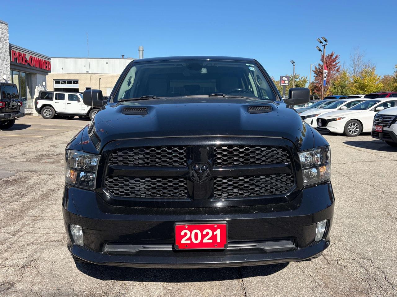 2021 RAM 1500 Express w/Night Edition, Sub Zero, Bedliner, Steps Photo1