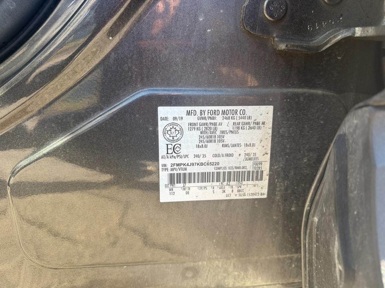 2019 Ford Edge SEL Photo