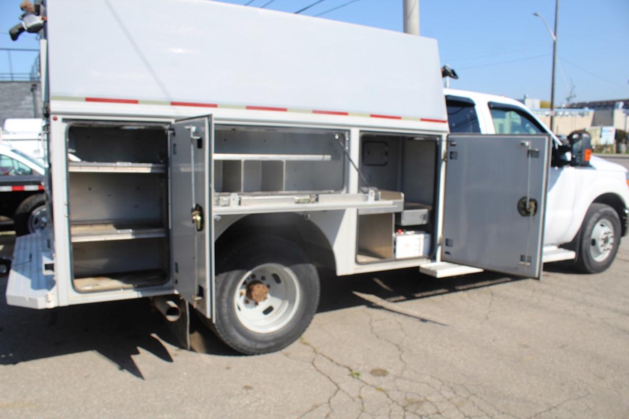 2016 Ford F-350 XLT Service body truck DRW 6.2L Gas Photo