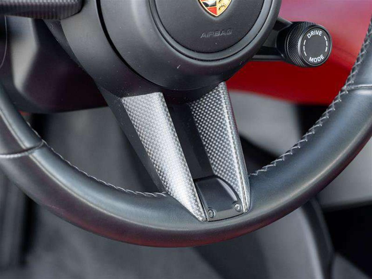 2021 Porsche Taycan 4S AWD CPO Sport Chrono Clock Dial in Bordeaux Red Fixed Panoramic Roof in Glass Power Seats (14-way Photo