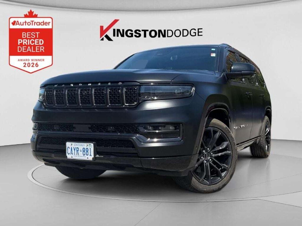 2023 Jeep Grand Wagoneer Series II Obsidian 4WD   Matte PPF Included Photo0