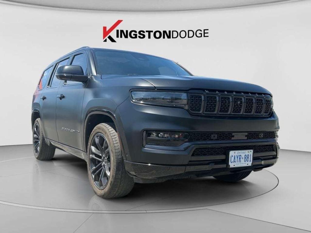 2023 Jeep Grand Wagoneer Series II Obsidian 4WD   Matte PPF Included Photo