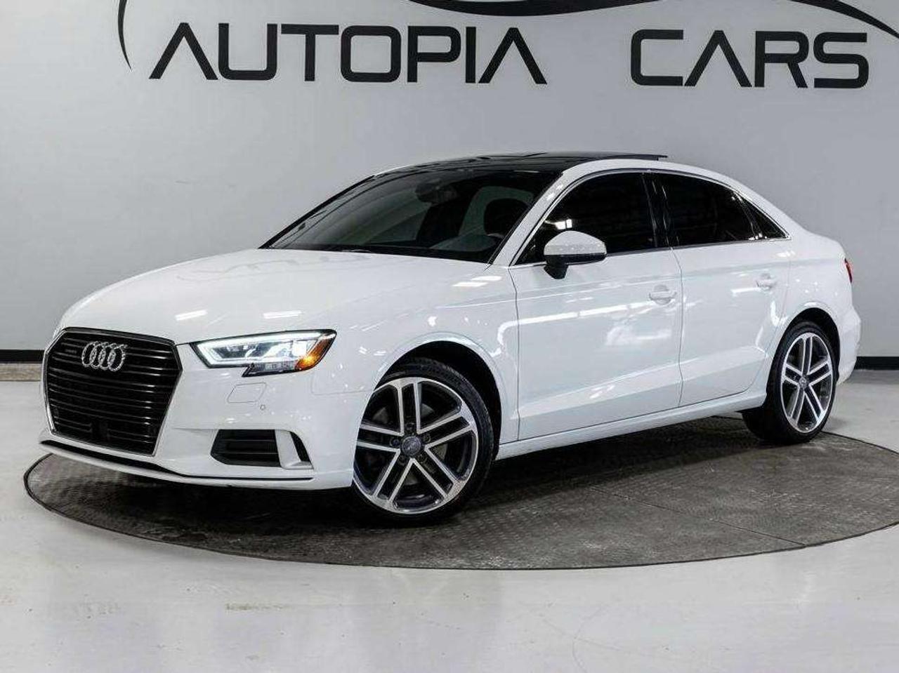 2018 Audi A3 TECHNIC NO ACCIDENT PANO NAVI PARKING SENSORS Photo0
