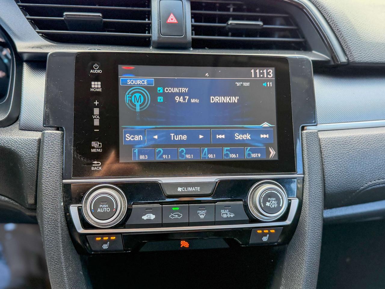 2017 Honda Civic LX   LOW KM   ECON   CAMERA   APPLE CARPLAY Photo
