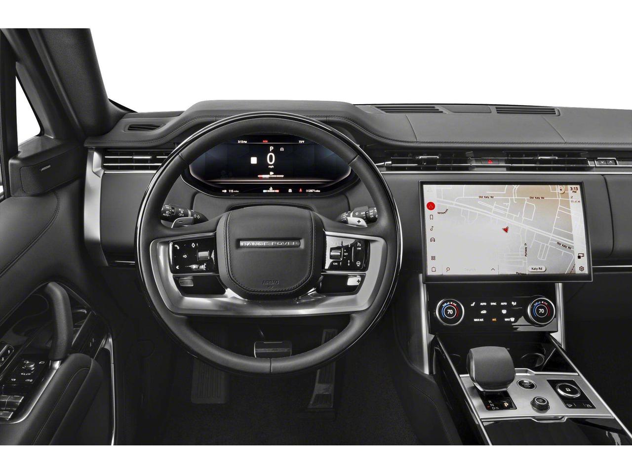 2023 Land Rover Range Rover SE 523 HP TWIN-TURBO V8   7 PASSENGER   23 GLOSS BLACK   SHADOW PACK   24-WAY MASSAGE SEATS Photo3