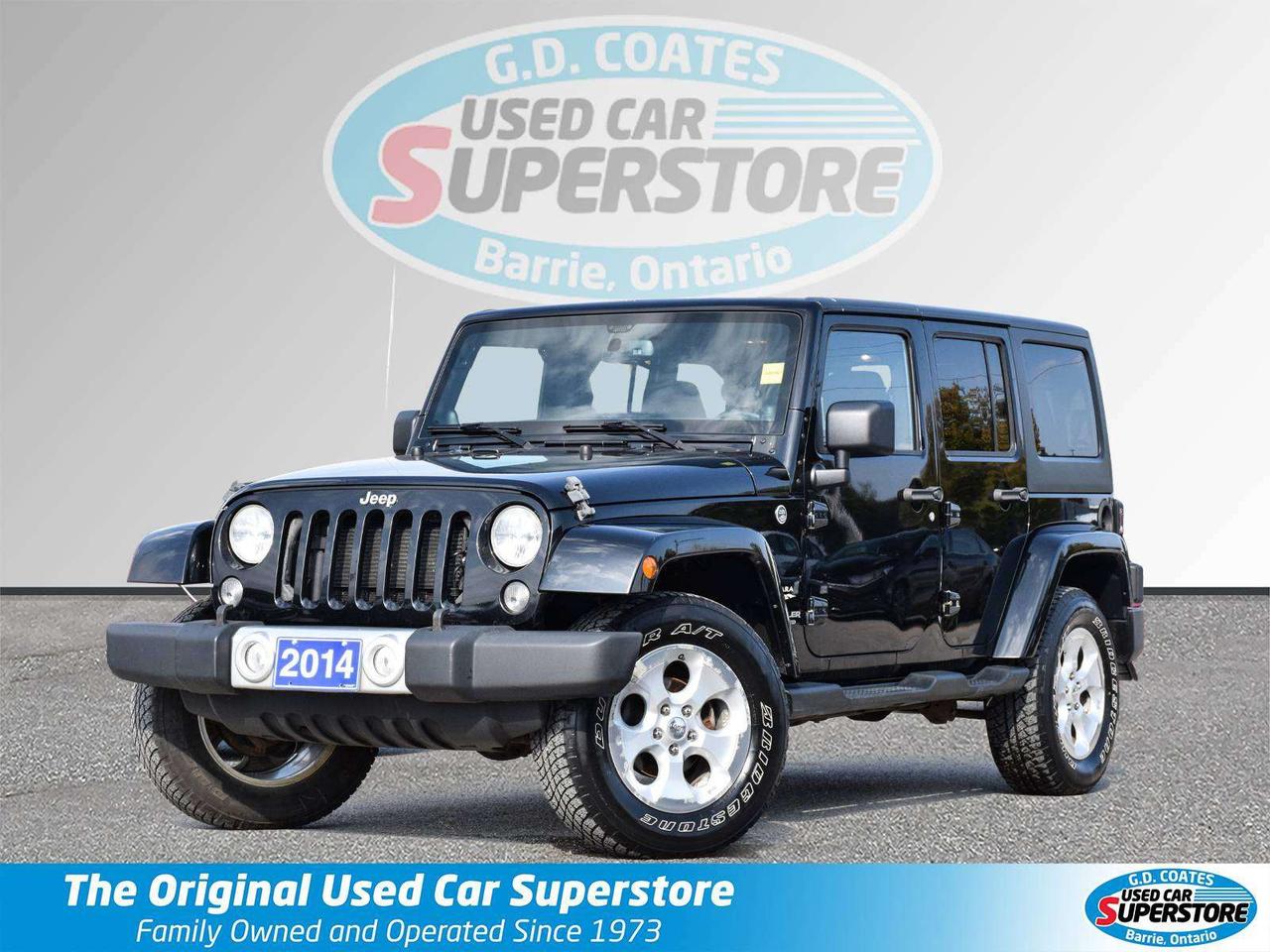 2014 Jeep Wrangler Sahara 4x4 ~Power Locks ~Alloys ~A/C ~ Fog Lights Photo