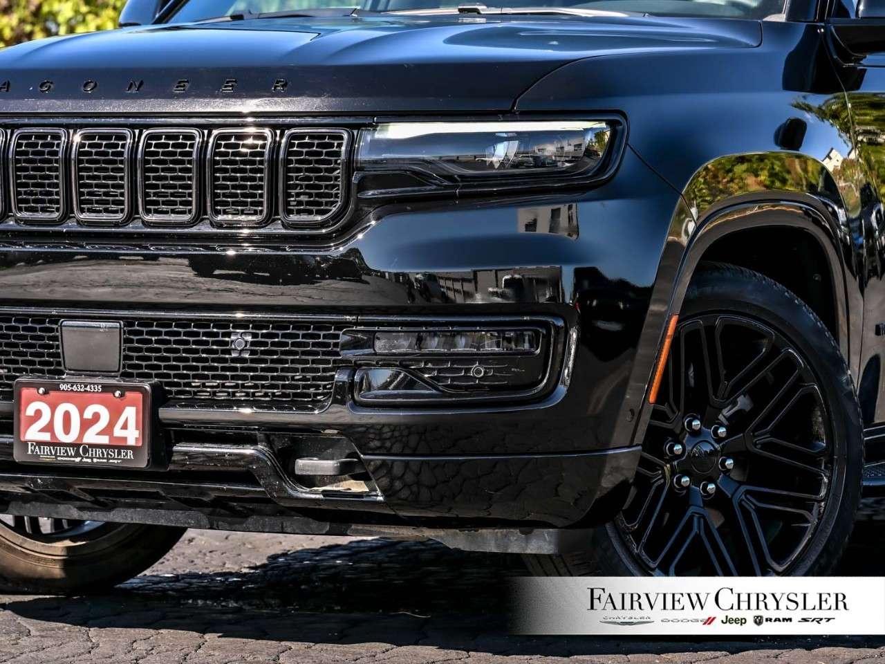 2024 Jeep Wagoneer Series II Carbide 4x4 PANO ROOF   LEATHER   CARBIDE   BLIND SPOT   8 PASSANGER   3.92 REAR AXLE   TOW PKG Photo