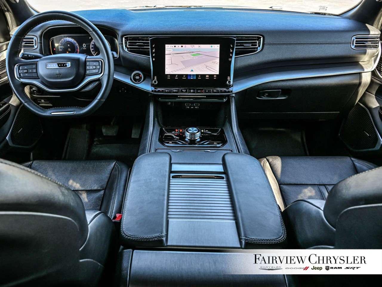 2024 Jeep Wagoneer Series II Carbide 4x4 PANO ROOF   LEATHER   CARBIDE   BLIND SPOT   8 PASSANGER   3.92 REAR AXLE   TOW PKG Photo