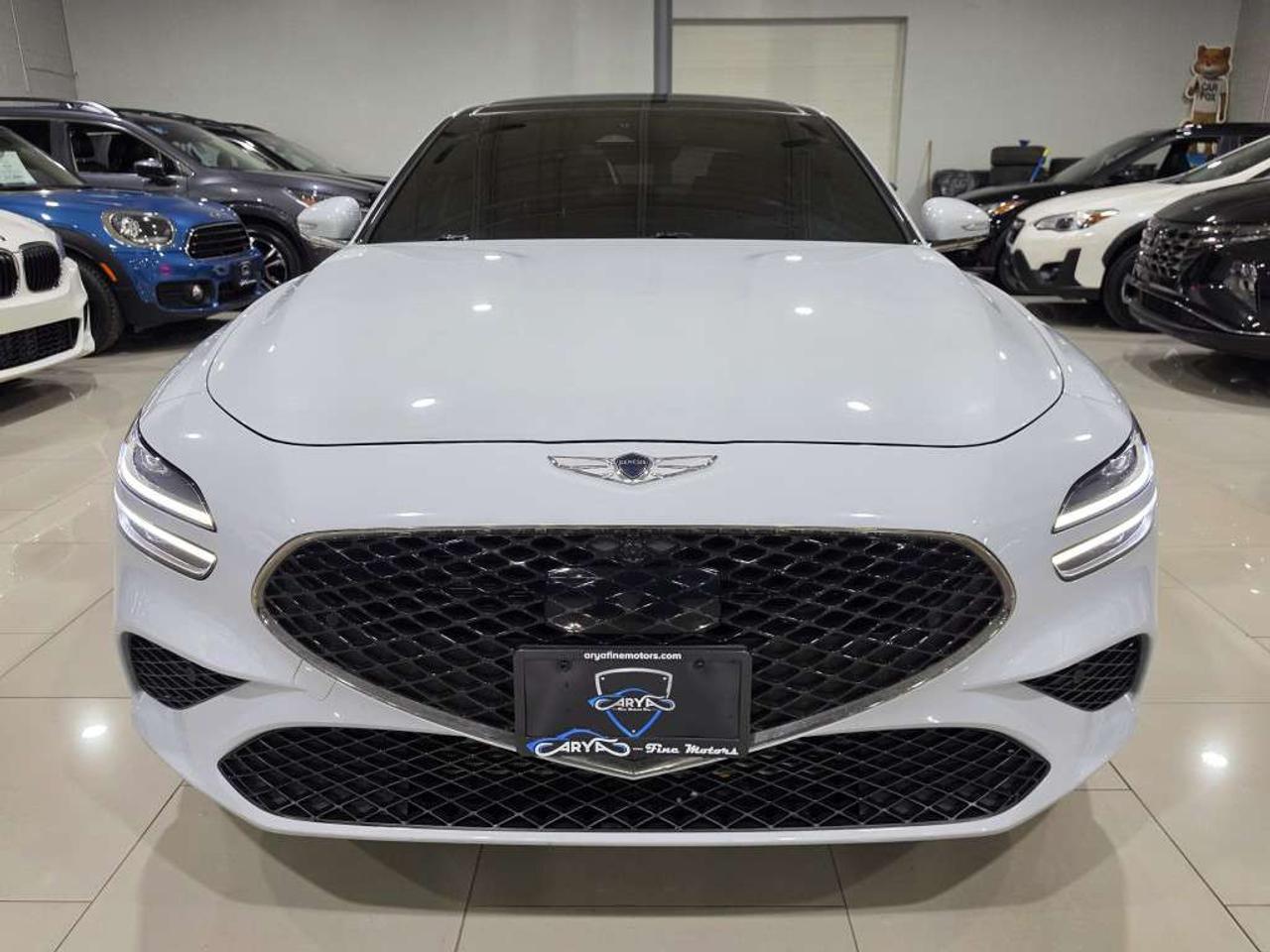 2023 Genesis G70 3.3T Advanced AWD Navigation Backup Cam Brembo Brakes RED Diamond Stitched NO Accidents Photo
