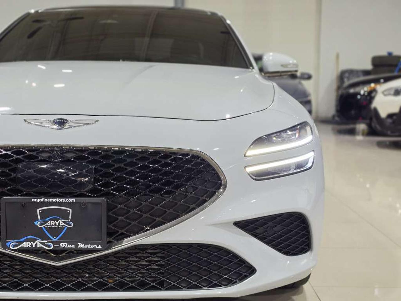 2023 Genesis G70 3.3T Advanced AWD Navigation Backup Cam Brembo Brakes RED Diamond Stitched NO Accidents Photo