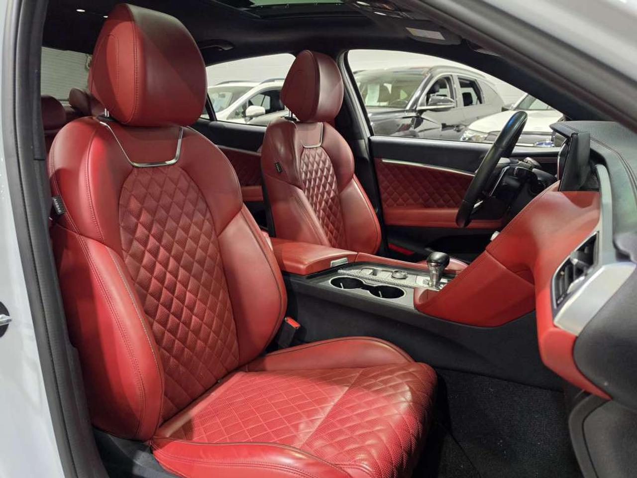 2023 Genesis G70 3.3T Advanced AWD Navigation Backup Cam Brembo Brakes RED Diamond Stitched NO Accidents Photo