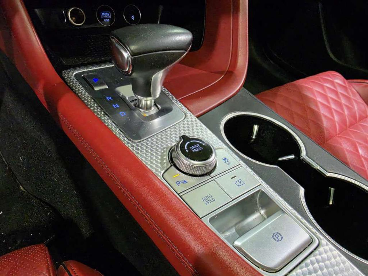 2023 Genesis G70 3.3T Advanced AWD Navigation Backup Cam Brembo Brakes RED Diamond Stitched NO Accidents Photo