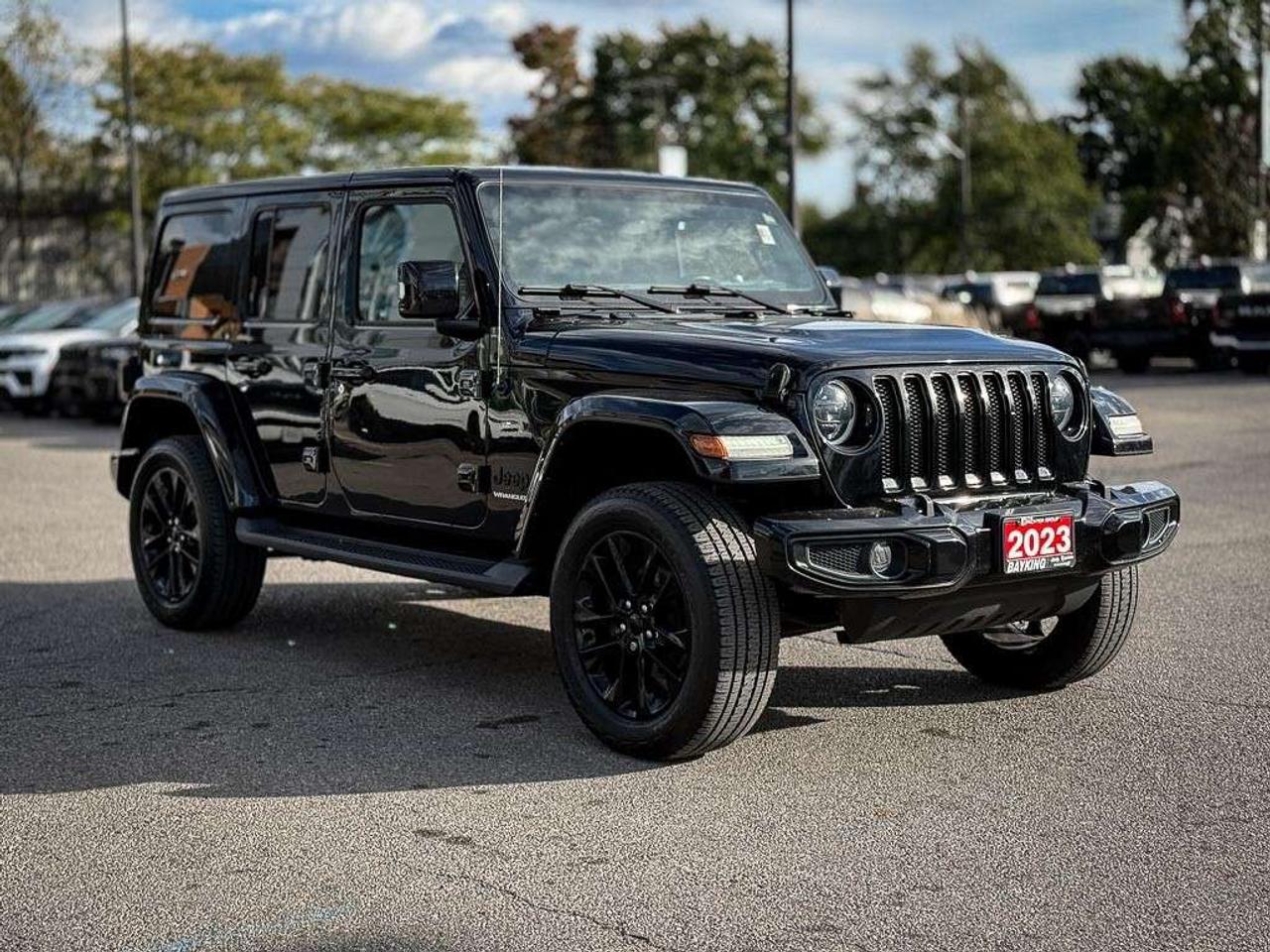 2023 Jeep Wrangler Sahara   HEATED LEATHER   NAVIGATION   ALPINE AUDIO   TRAILER TOW Photo
