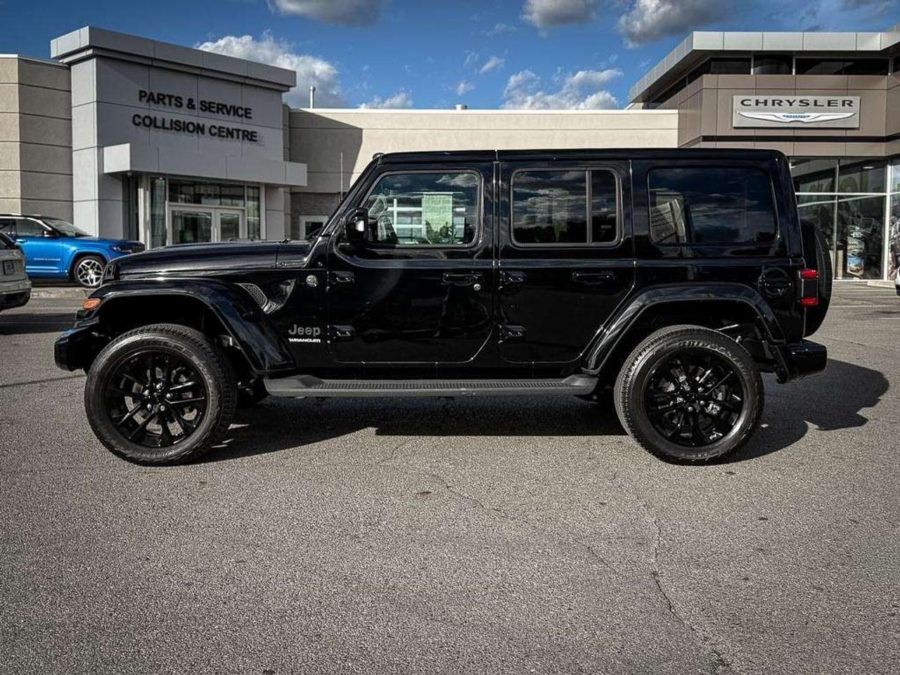 2023 Jeep Wrangler Sahara   HEATED LEATHER   NAVIGATION   ALPINE AUDIO   TRAILER TOW Photo