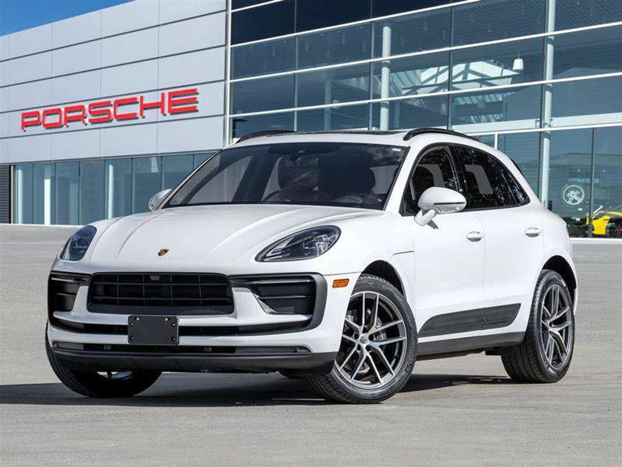 2023 Porsche Macan AWD Premium Pkg Plus Sport Chrono Pkg Sport Tailpipes in Black Surround View Photo0
