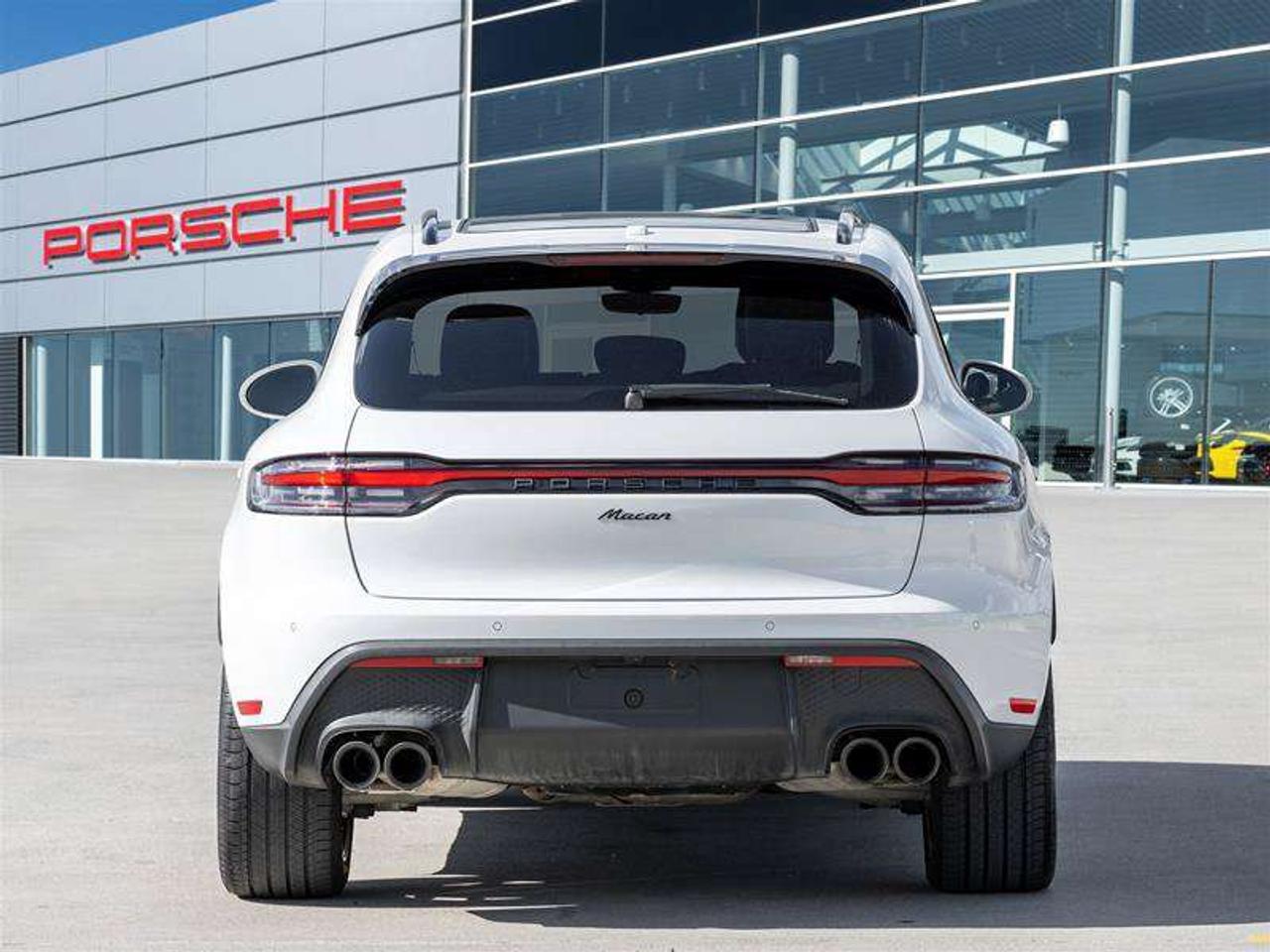 2023 Porsche Macan AWD Premium Pkg Plus Sport Chrono Pkg Sport Tailpipes in Black Surround View Photo4