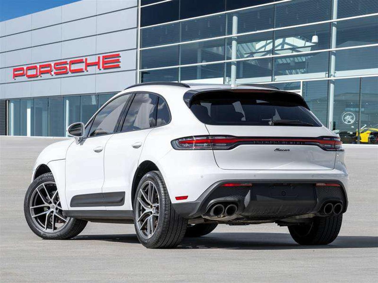 2023 Porsche Macan AWD Premium Pkg Plus Sport Chrono Pkg Sport Tailpipes in Black Surround View Photo